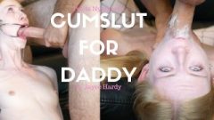 Cumslut For Daddy: Hardcore Sticky Gagging Face-fuck