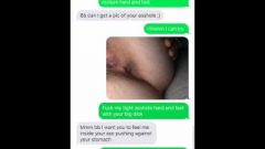 Cheating Spouse Sexting (anal, Throat Fuck)