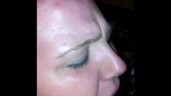 Chunky Vixen Throatpied While Deep Throating And Gagging On Big Black Dick