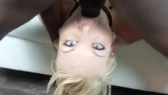 Skylar Madison Receives Facefucked Upside Down By Jack Blaque