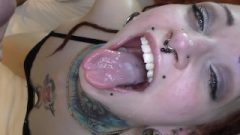 Goth Female Orally Abused By Stripper – Deepthroat / Facefuck / Hard