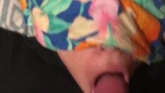 Choked Me With His Cock And Then Came In My Mouth