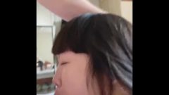 Fuck My Face! Naughty Japanese Gf Demands Her Mouth Be Used For A Throatpie