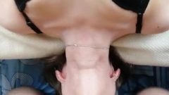 [loop] Upside Down Deepthroat Pov Facefuck Down The Throat Spunk Eye Contact